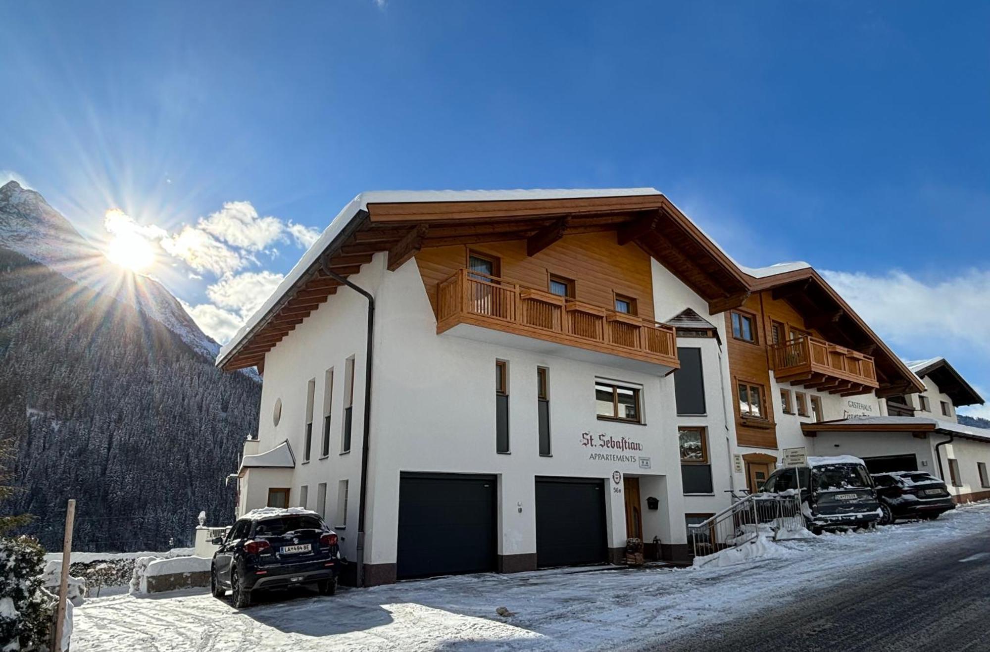 Appartement Pension St. Sebastian Pettneu am Arlberg Exterior foto