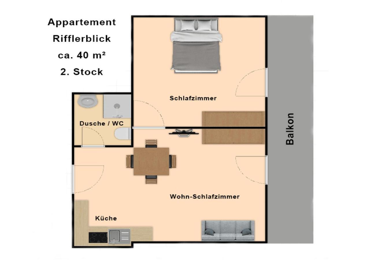 Appartement Pension St. Sebastian Pettneu am Arlberg Exterior foto